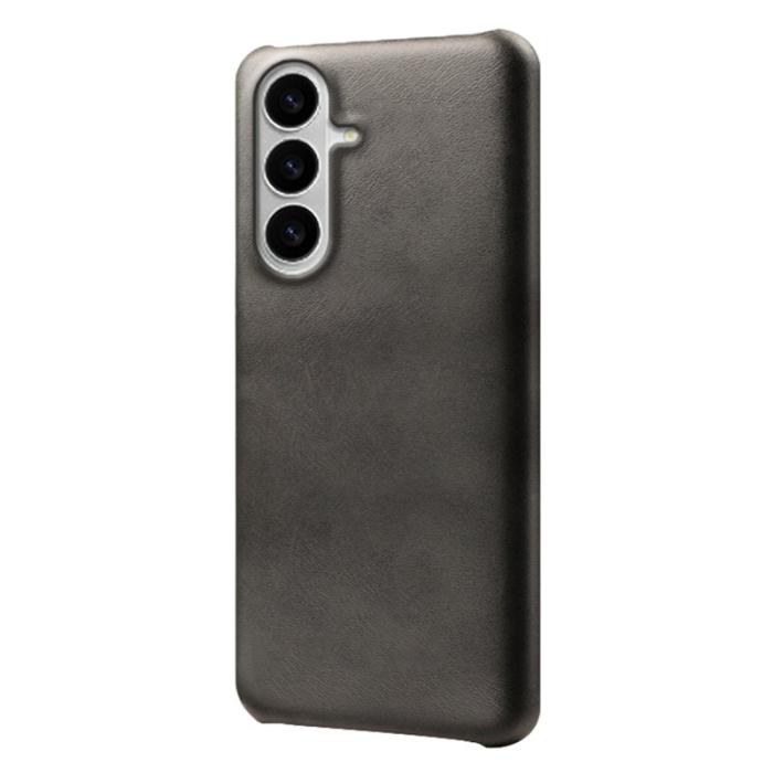 OEM - Mobilskal för Samsung Galaxy S26 Plus Konstläder PC - Svart