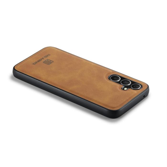 DG.MING - DG.Ming Mobilskal för Samsung Galaxy S26 Plus Konstläder PC + TPU - Brun