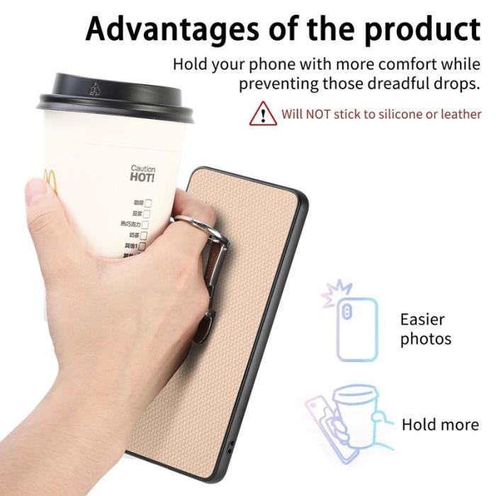 OEM - Mobilskal för Samsung Galaxy S26 Plus Kortfack Kickstand - Khaki