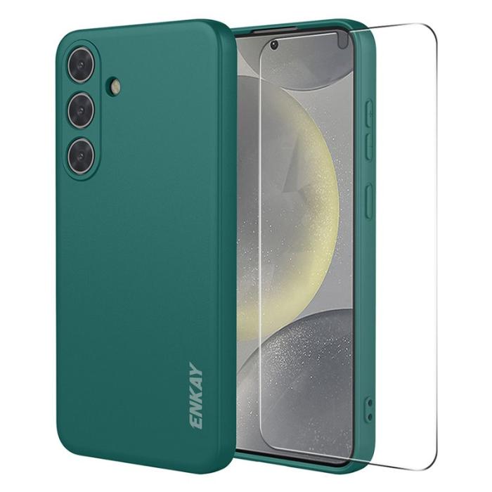 HAT PRINCE - Hat Prince Mobilskal för Samsung Galaxy S26 Plus Liquid Silicone - Mörkgrön