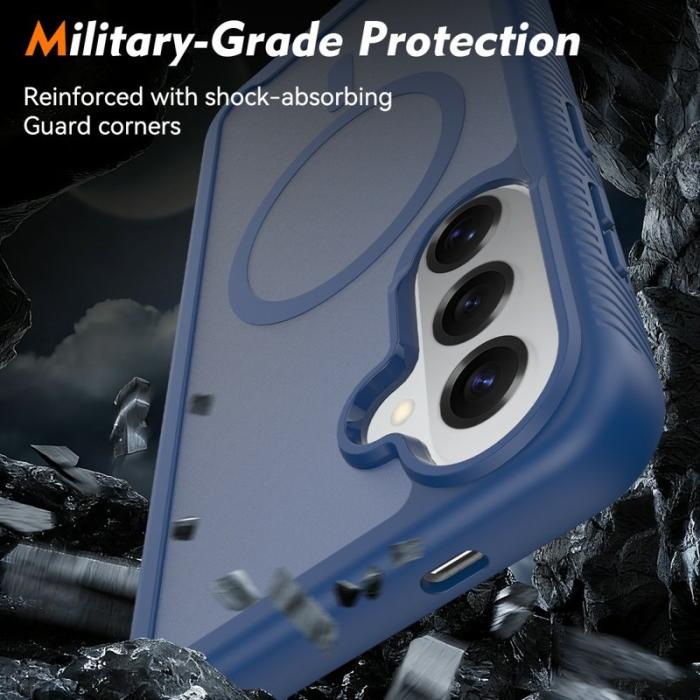 OEM - Mobilskal för Samsung Galaxy S26 Plus Magnetiskt 2 i 1 PC + TPU - Blå