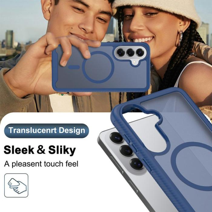 OEM - Mobilskal för Samsung Galaxy S26 Plus Magnetiskt 2 i 1 PC + TPU - Blå