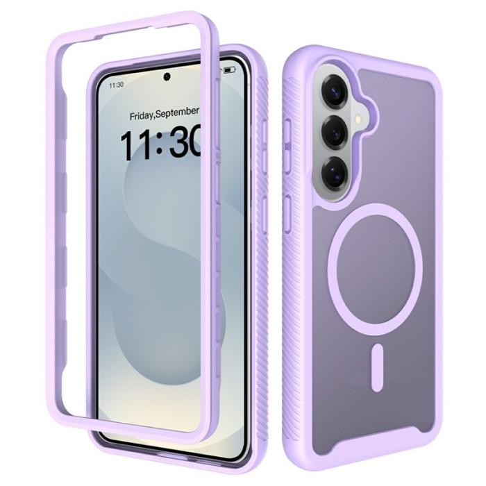 OEM - Mobilskal för Samsung Galaxy S26 Plus Magnetiskt 2 i 1 PC + TPU - Lila