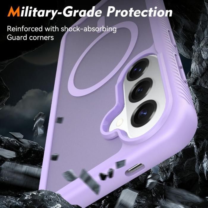 OEM - Mobilskal för Samsung Galaxy S26 Plus Magnetiskt 2 i 1 PC + TPU - Lila