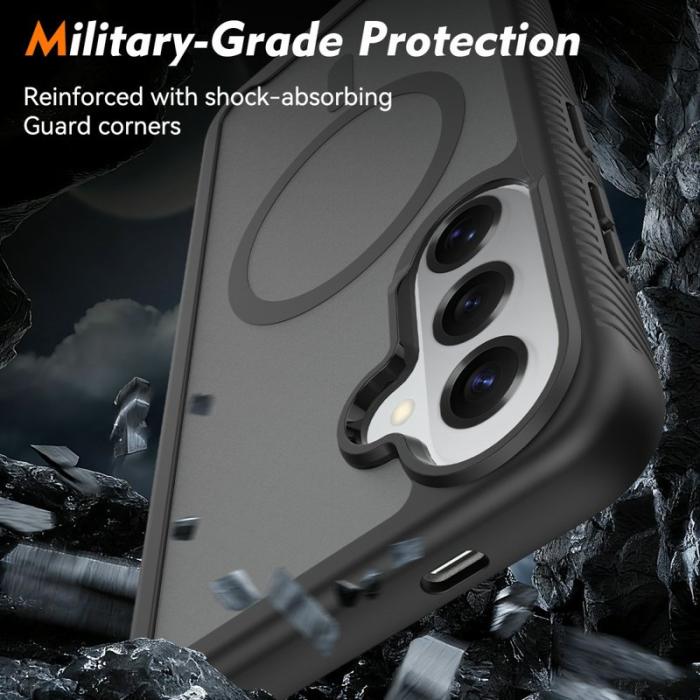 OEM - Mobilskal för Samsung Galaxy S26 Plus Magnetiskt 2 i 1 PC + TPU - Svart