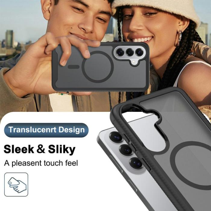 OEM - Mobilskal för Samsung Galaxy S26 Plus Magnetiskt 2 i 1 PC + TPU - Svart