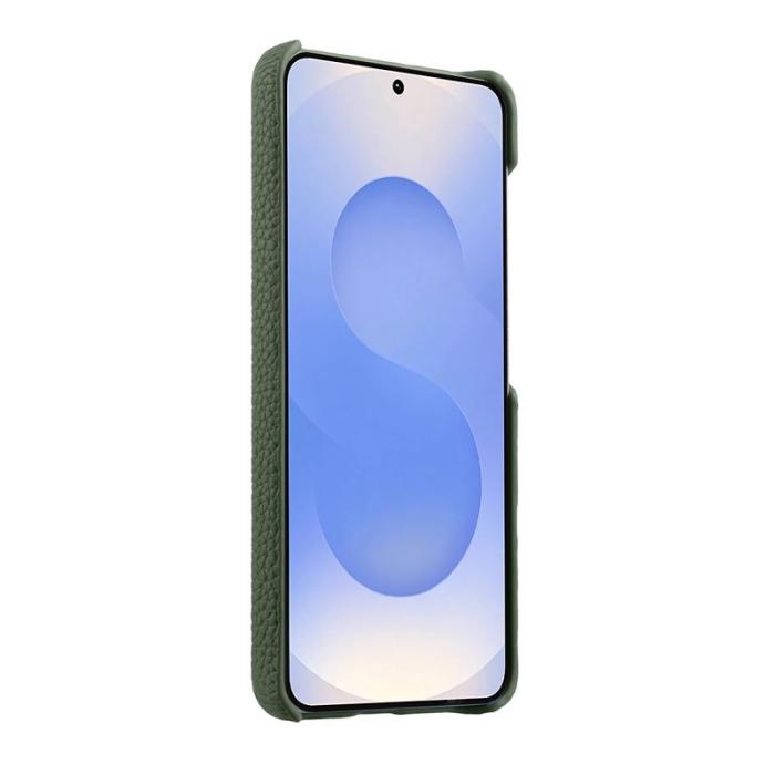 Melkco - MELKCO Mobilskal för Samsung Galaxy S26 Plus Magnetiskt Äkta läder - Mörkgrön