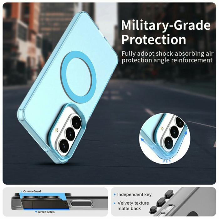 OEM - Mobilskal för Samsung Galaxy S26 Plus Magnetiskt Anti Drop - Blå