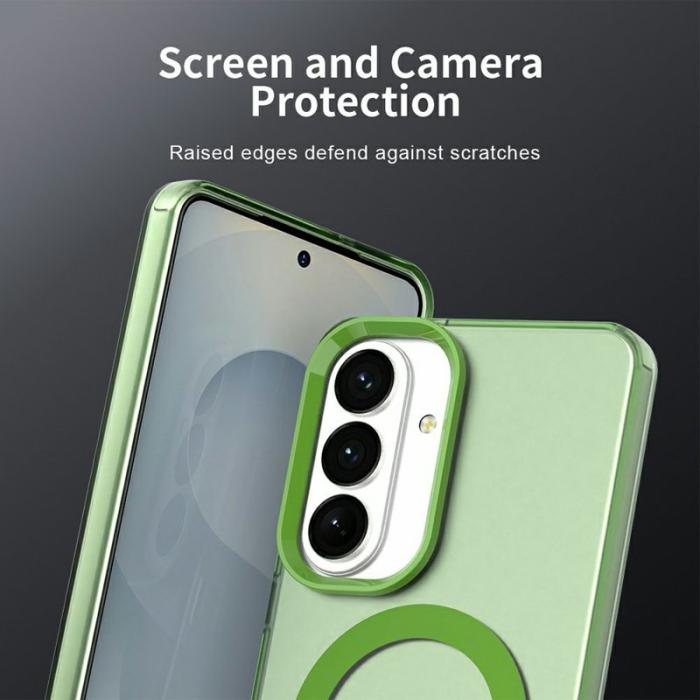 OEM - Mobilskal för Samsung Galaxy S26 Plus Magnetiskt Anti Drop - Grön