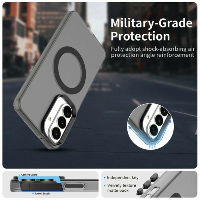 OEM - Mobilskal för Samsung Galaxy S26 Plus Magnetiskt Anti Drop - Svart