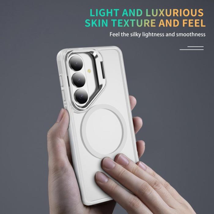 OEM - Mobilskal för Samsung Galaxy S26 Plus Magnetiskt Kickstand Plast - Transparent