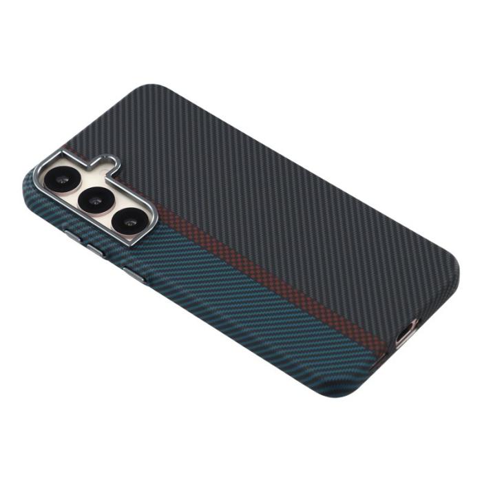 OEM - Mobilskal för Samsung Galaxy S26 Plus Magnetiskt PC - Blå ränder