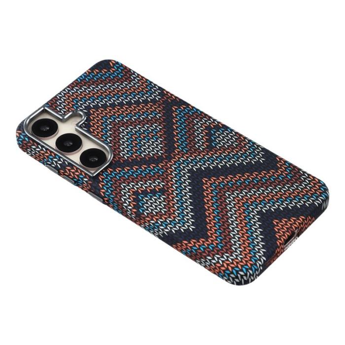 OEM - Mobilskal för Samsung Galaxy S26 Plus Magnetiskt PC - Etnisk stil - Svart