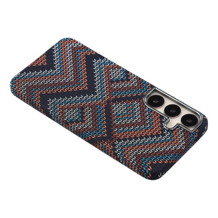 OEM - Mobilskal för Samsung Galaxy S26 Plus Magnetiskt PC - Etnisk stil - Svart