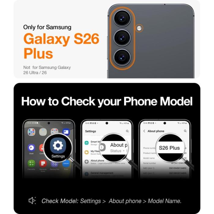 Torras - Torras Mobilskal för Samsung Galaxy S26 Plus Magnetiskt med Kickstand Svart