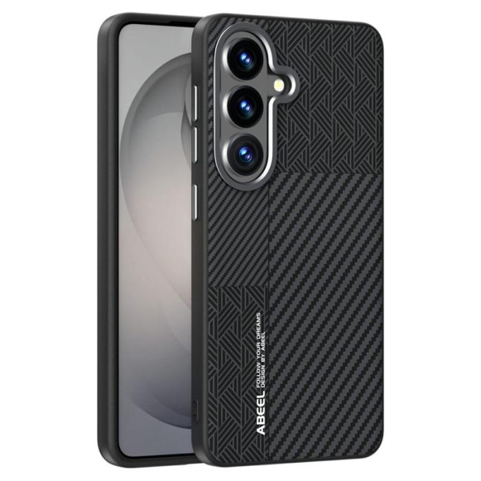 ABEEL - ABEEL Mobilskal för Samsung Galaxy S26 Plus Magnetiskt PC + TPU - Textur 3