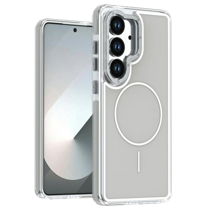 OEM - Mobilskal för Samsung Galaxy S26 Plus Magnetiskt Shockproof TPU - Grå