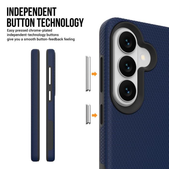 OEM - Mobilskal för Samsung Galaxy S26 Plus Magnetiskt Shockproof TPU + PC - Marinblå