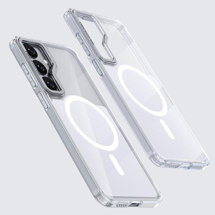 OEM - Mobilskal för Samsung Galaxy S26 Plus Magnetiskt Shockproof TPU - Vit