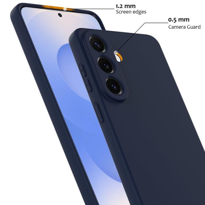 ABEEL - ABEEL Mobilskal för Samsung Galaxy S26 Plus Magnetiskt Silikon - Mörkblå