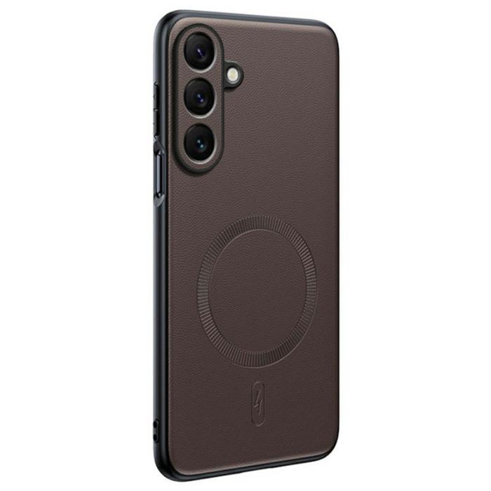 OEM - Mobilskal för Samsung Galaxy S26 Plus Magnetiskt TPU + PC - Brun