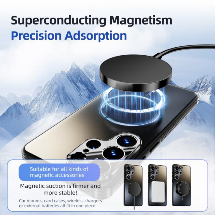 ABEEL - ABEEL Mobilskal för Samsung Galaxy S26 Plus Magnetiskt TPU + PC - Ljusblå