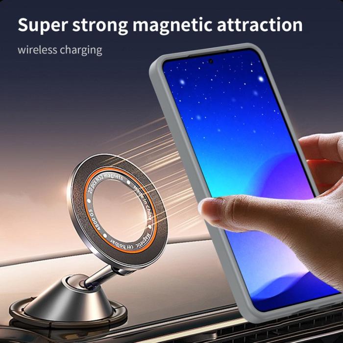 OEM - Mobilskal för Samsung Galaxy S26 Plus Magnetiskt TPU + PC - Silver