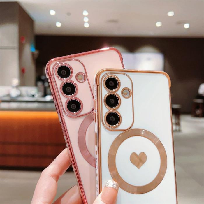 OEM - Mobilskal för Samsung Galaxy S26 Plus Magnetiskt TPU - Rosaröd