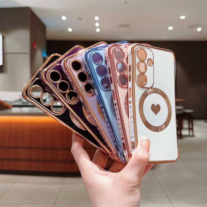 OEM - Mobilskal för Samsung Galaxy S26 Plus Magnetiskt TPU - Rosaröd