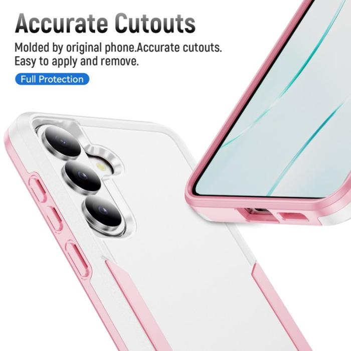 OEM - Mobilskal för Samsung Galaxy S26 Plus Militärklassad Skydd - Vit