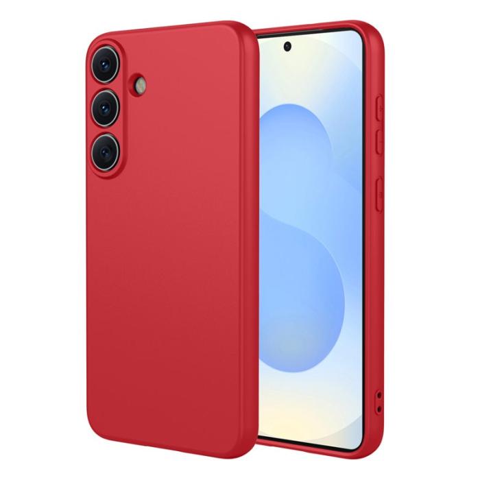 OEM - Mobilskal för Samsung Galaxy S26 Plus Mjuk silikon TPU - Röd