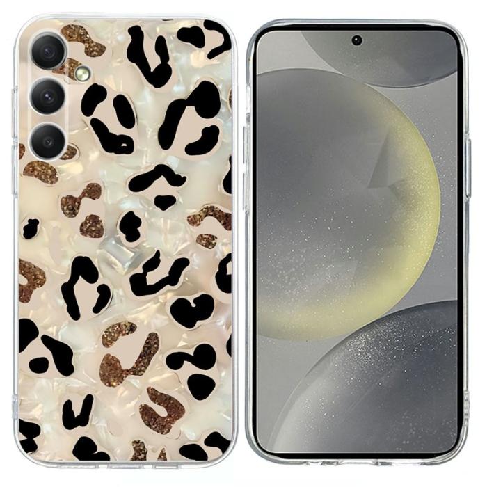 OEM - Mobilskal för Samsung Galaxy S26 Plus Mönstertryck Stöttålig TPU - Leopard