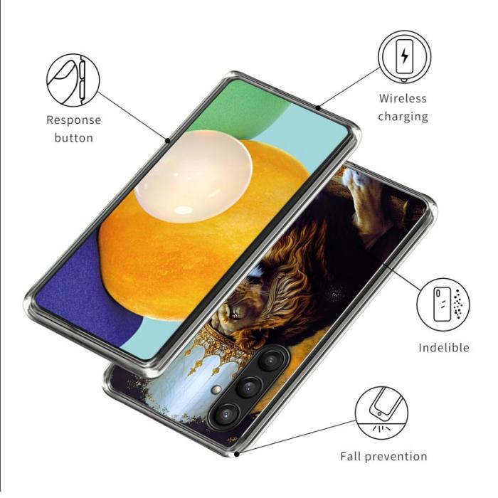 OEM - Mobilskal för Samsung Galaxy S26 Plus Mönstertryck TPU - Lejonkung