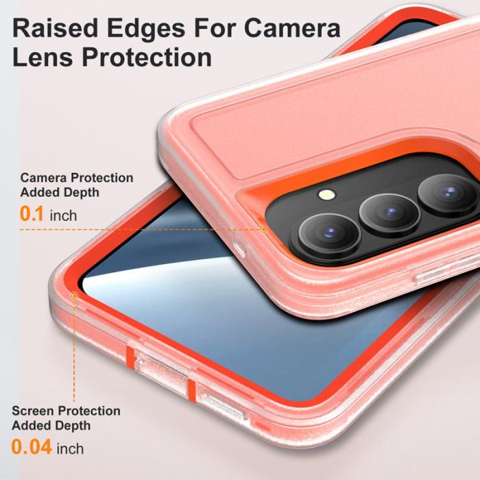 OEM - Mobilskal för Samsung Galaxy S26 Plus PC + Silikon Anti-Drop - Transparent