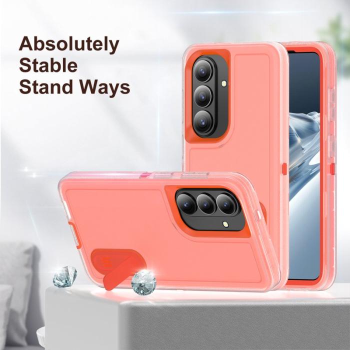 OEM - Mobilskal för Samsung Galaxy S26 Plus PC + Silikon Anti-Drop - Transparent