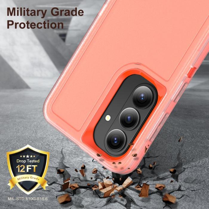 OEM - Mobilskal för Samsung Galaxy S26 Plus PC + Silikon Anti-Drop - Transparent