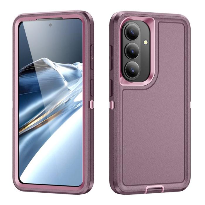 OEM - Mobilskal för Samsung Galaxy S26 Plus PC + Silikon Drop Skydd - Lila