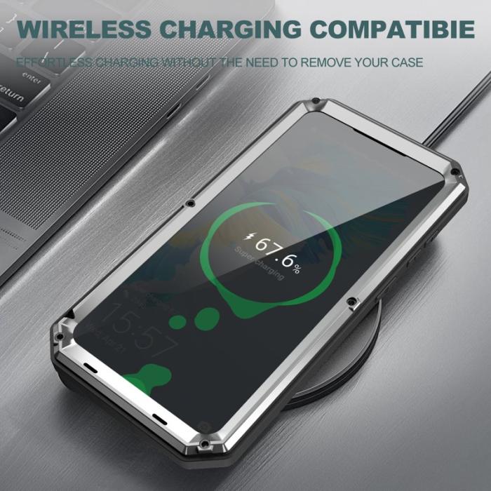 R-JUST - R-JUST Mobilskal för Samsung Galaxy S26 Plus PC + Silikon - Silver