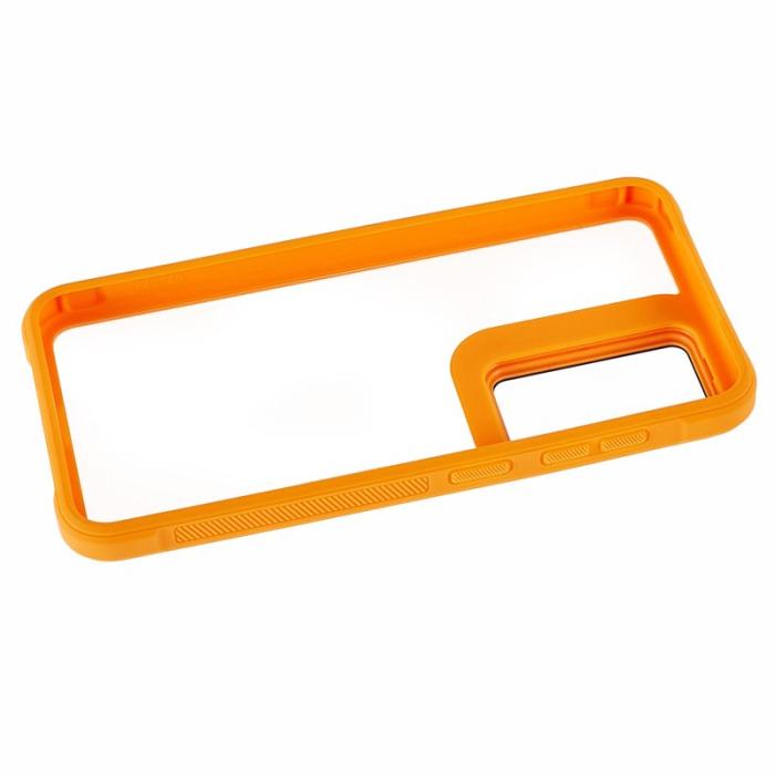 OEM - Mobilskal för Samsung Galaxy S26 Plus PC + TPU Kickstand - Orange
