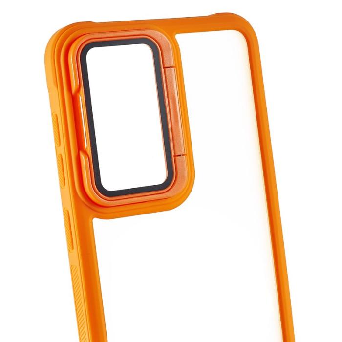 OEM - Mobilskal för Samsung Galaxy S26 Plus PC + TPU Kickstand - Orange
