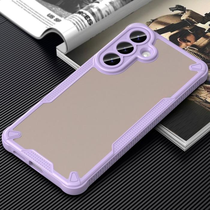 OEM - Mobilskal för Samsung Galaxy S26 Plus PC + TPU - Lila