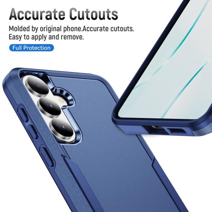 OEM - Mobilskal för Samsung Galaxy S26 Plus PC + TPU Militärklass - Blå