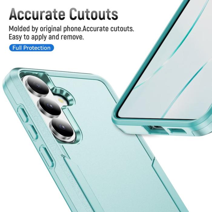 OEM - Mobilskal för Samsung Galaxy S26 Plus PC + TPU Militärklass - Grön