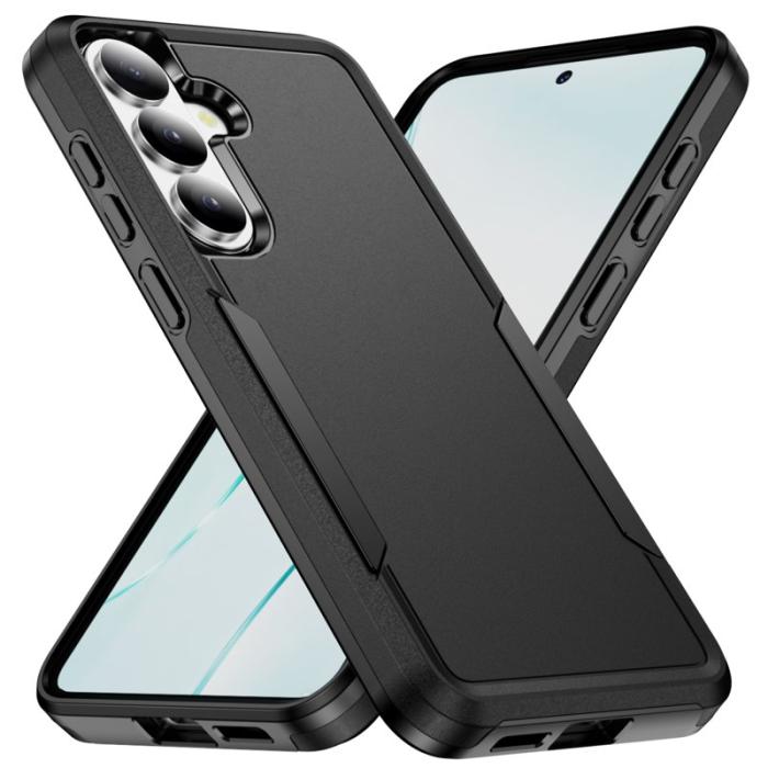 OEM - Mobilskal för Samsung Galaxy S26 Plus PC + TPU Militärklass - Svart