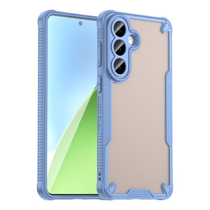 OEM - Mobilskal för Samsung Galaxy S26 Plus PC + TPU Semi-Transparent - Blå