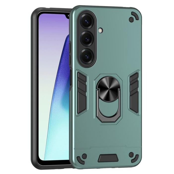 OEM - Mobilskal för Samsung Galaxy S26 Plus PC + TPU Stötsäker - Grön