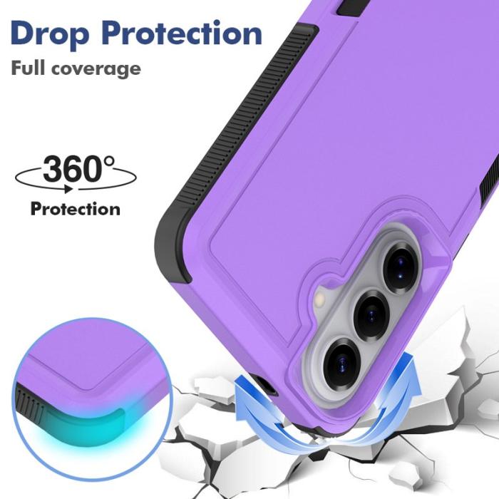 OEM - Mobilskal för Samsung Galaxy S26 Plus PC + TPU Stöttålig - Lila