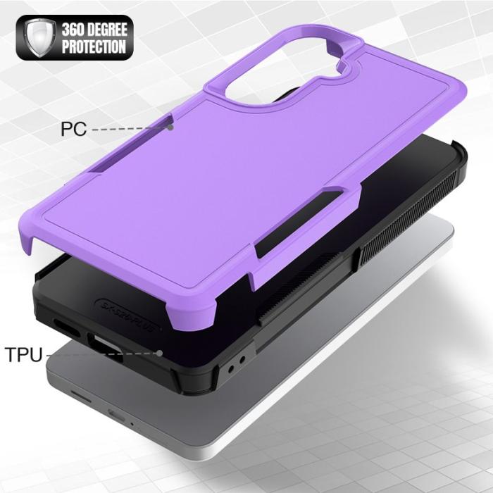OEM - Mobilskal för Samsung Galaxy S26 Plus PC + TPU Stöttålig - Lila