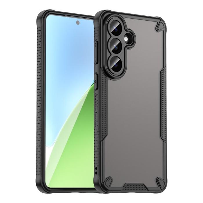 OEM - Mobilskal för Samsung Galaxy S26 Plus PC + TPU - Svart