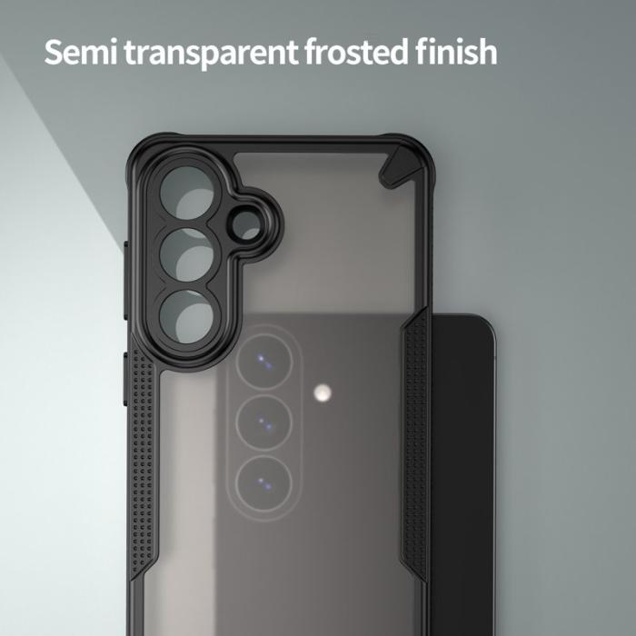 OEM - Mobilskal för Samsung Galaxy S26 Plus PC + TPU - Svart